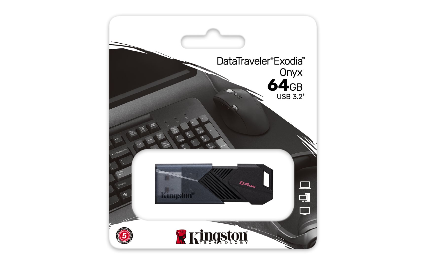 Kingston DataTraveler Exodia Onyx 64 GB