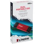 Kingston Dual Portable SSD 512GB