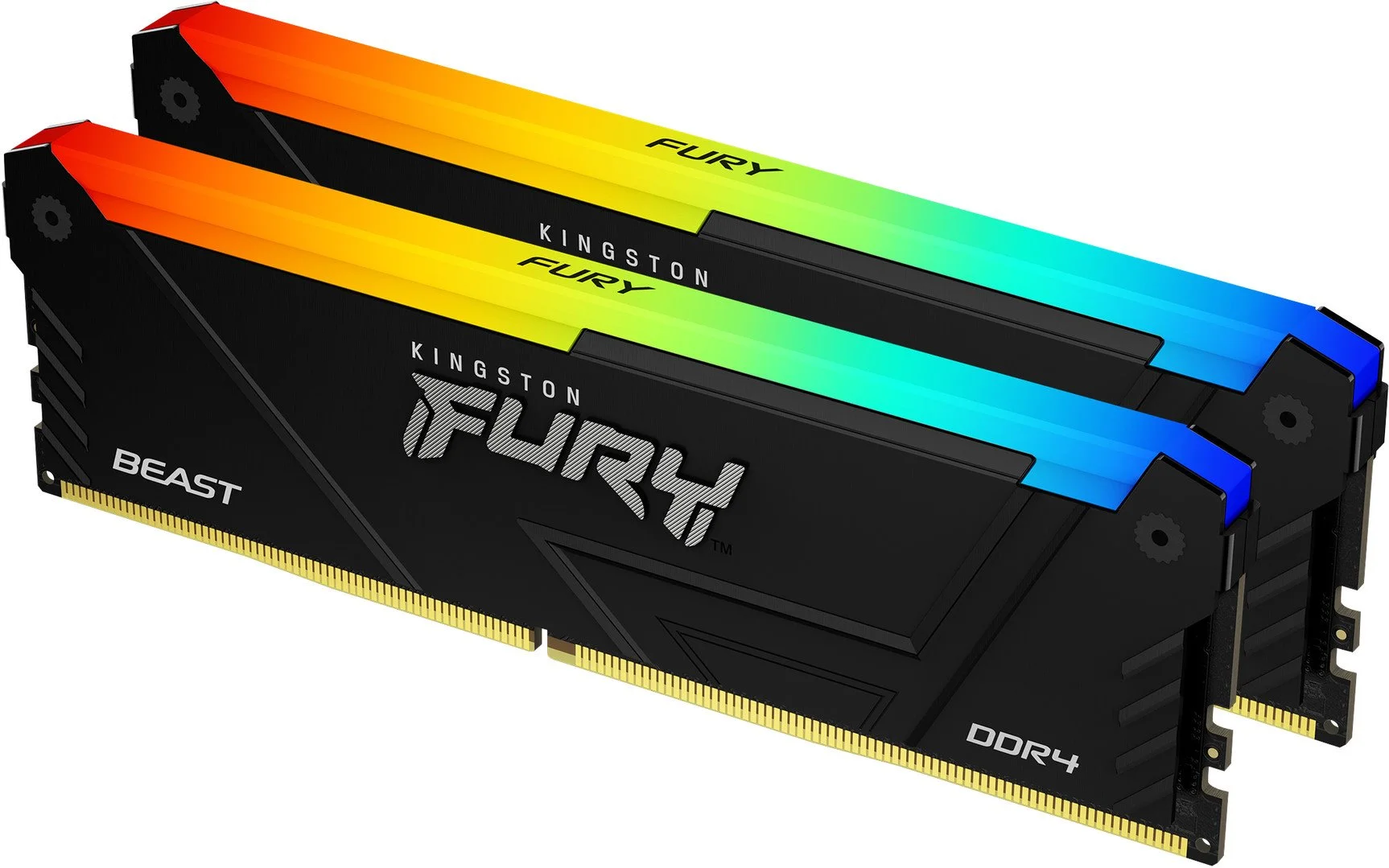 Kingston Fury Beast DDR4 DIMM 16GB 2666MHz RGB (sada 2x8GB)