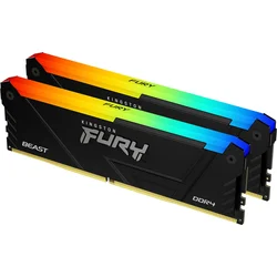 Kingston Fury Beast DDR4 DIMM 16GB 2666MHz RGB (sada 2x8GB)