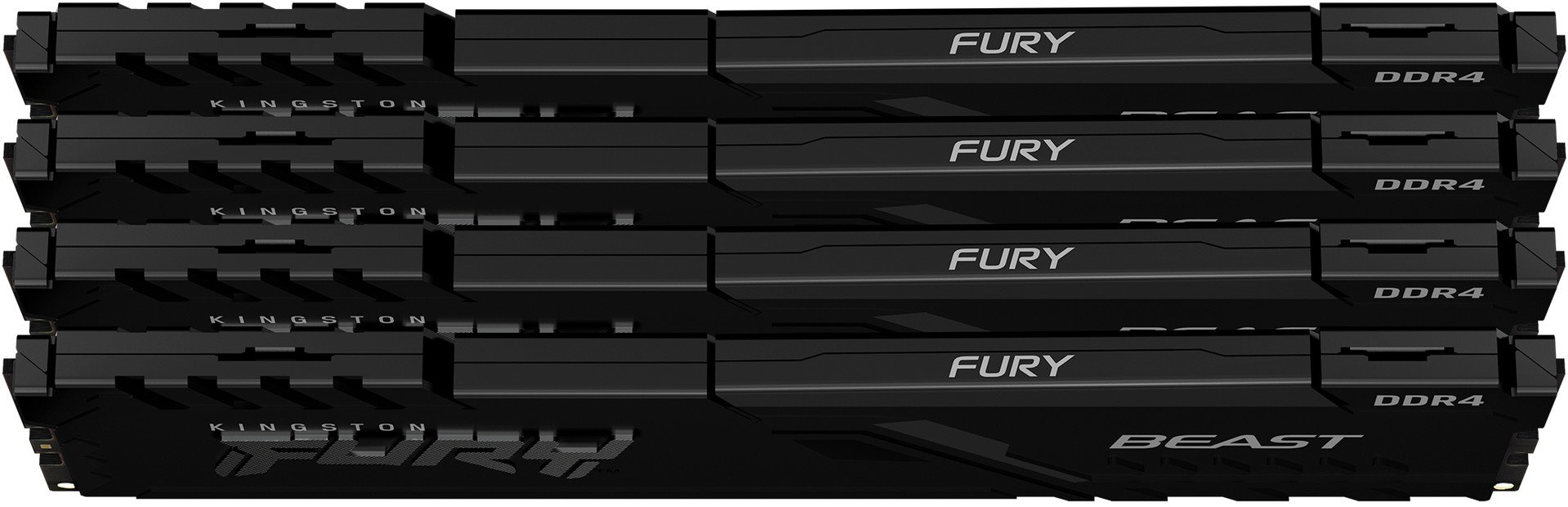 Kingston Fury Beast DDR4 DIMM 32GB 2666MHz black (Kit 4x8GB)