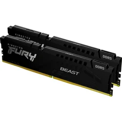 Kingston Fury Beast DDR5 64GB 5600MHz CL40, čierny chladič, AMD EXPO (sada 2x32GB)