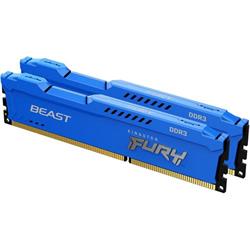 Kingston Fury Beast DIMM DDR3 16GB 1600MHz modrá (Kit 2x8GB)