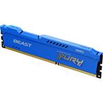 Kingston Fury Beast DIMM DDR3 4GB 1600MHz modrá