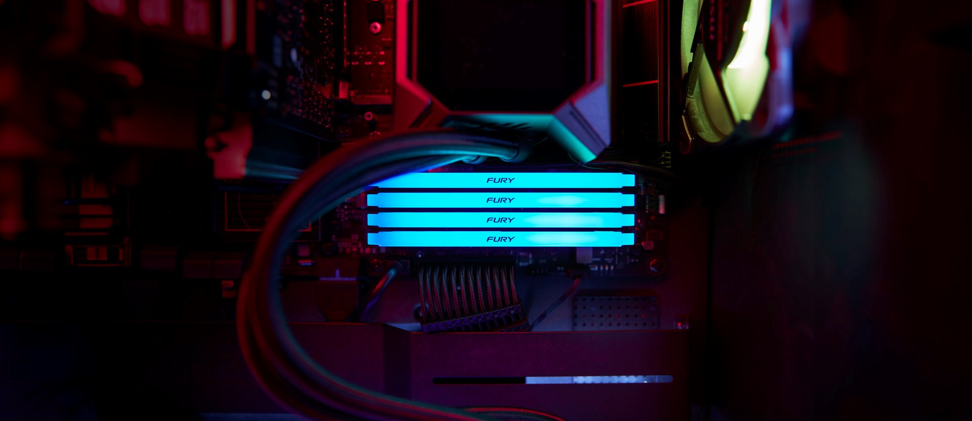 Kingston Fury Beast DIMM DDR4 128GB 3600MHz RGB (Kit 4x32GB)