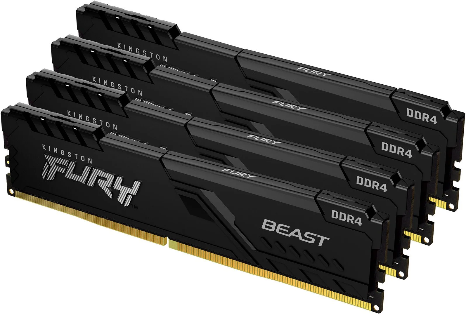 Kingston Fury Beast DIMM DDR4 16GB 2666MHz černá