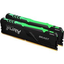 Kingston Fury Beast DIMM DDR4 32GB 2666MHz RGB (Kit 2x16GB)