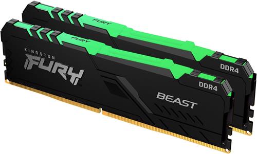 Kingston Fury Beast DIMM DDR4 32GB 3600MHz RGB KF436C18BBAK2/32