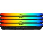 Kingston Fury Beast DIMM DDR4 64GB 3200MHz RGB (sada 4x16GB)