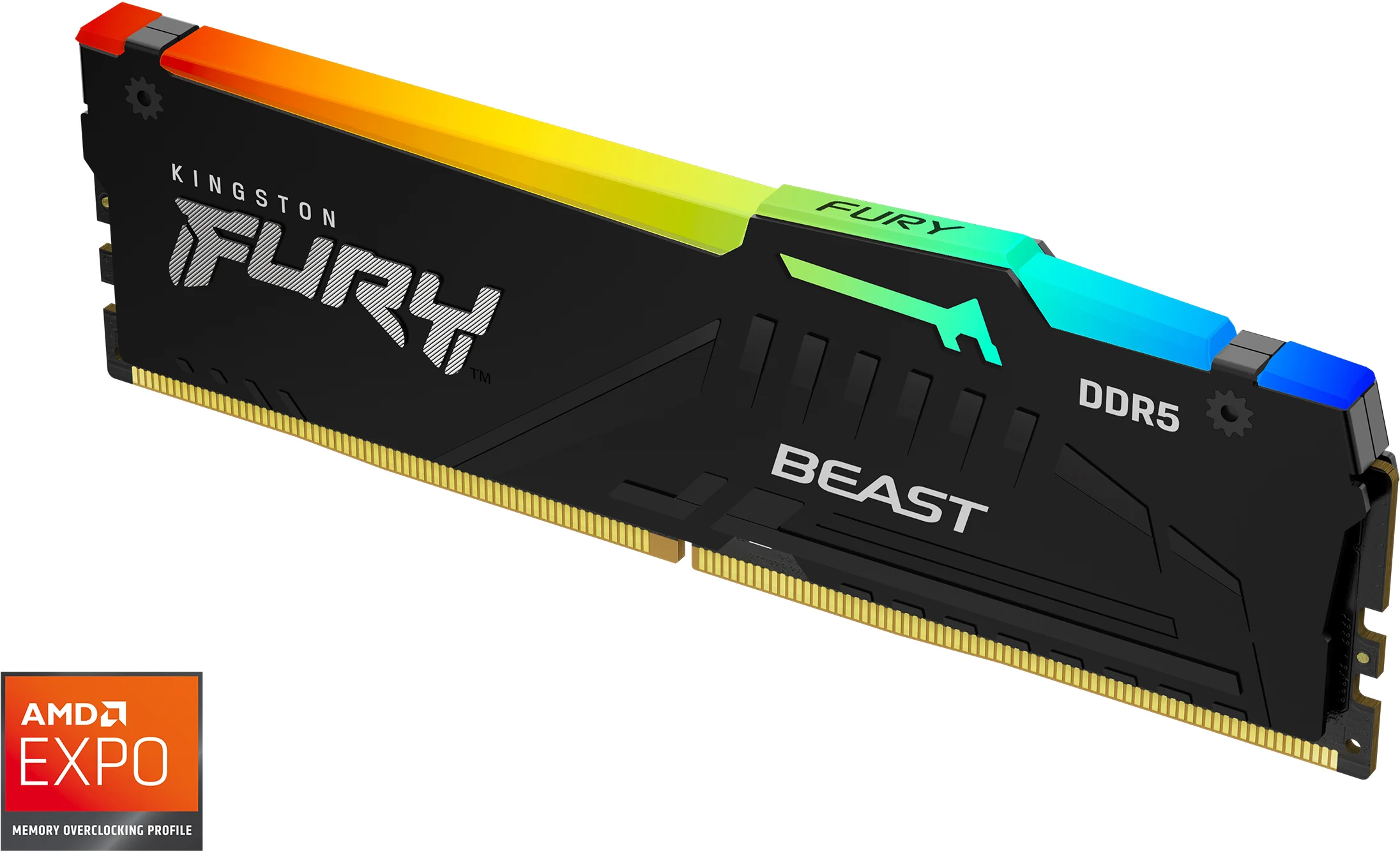 Kingston Fury Beast DIMM DDR5 16GB 5200MHz RGB, AMD EXPO