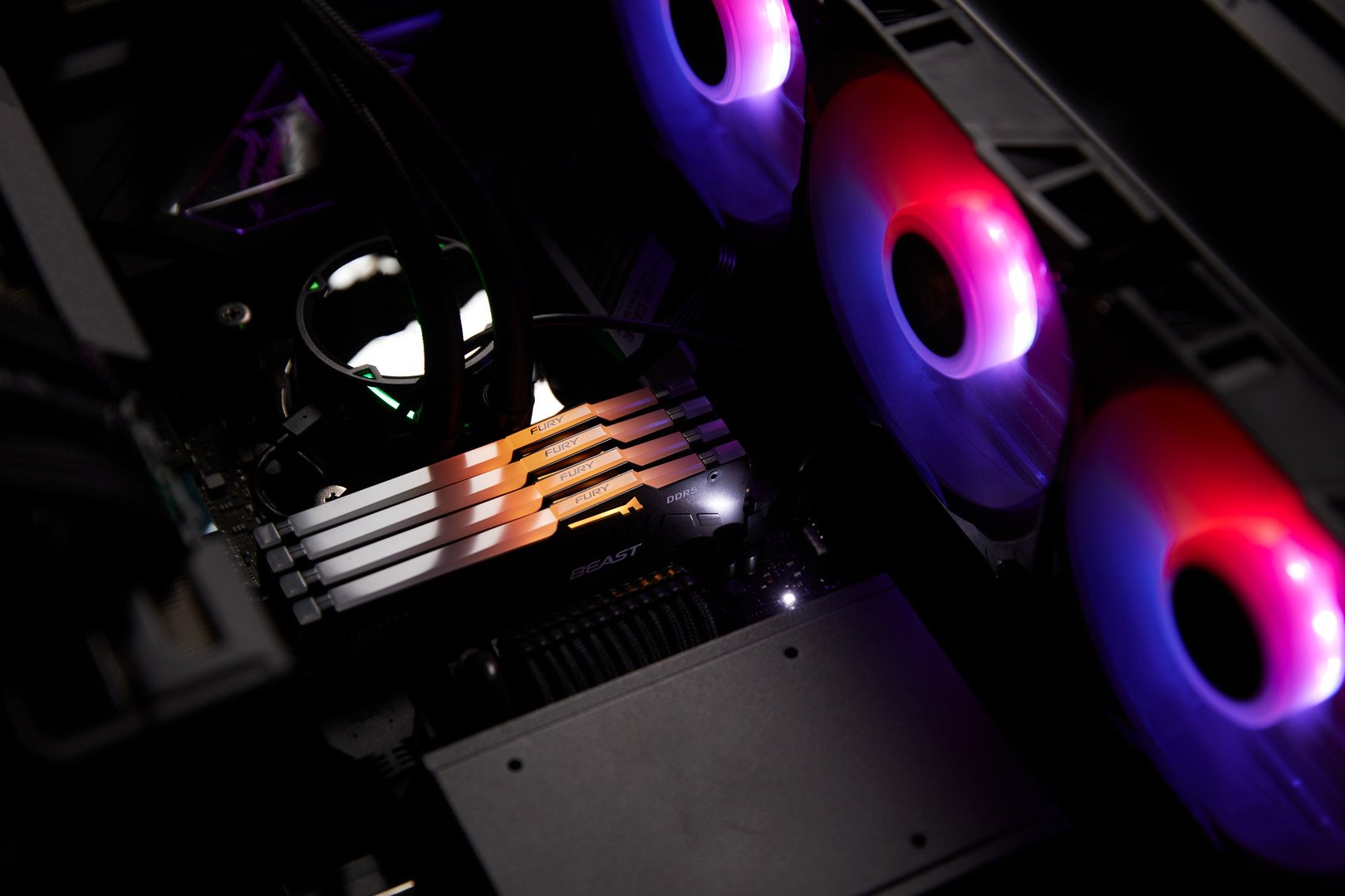 Kingston Fury Beast DIMM DDR5 32GB 4800MHz RGB