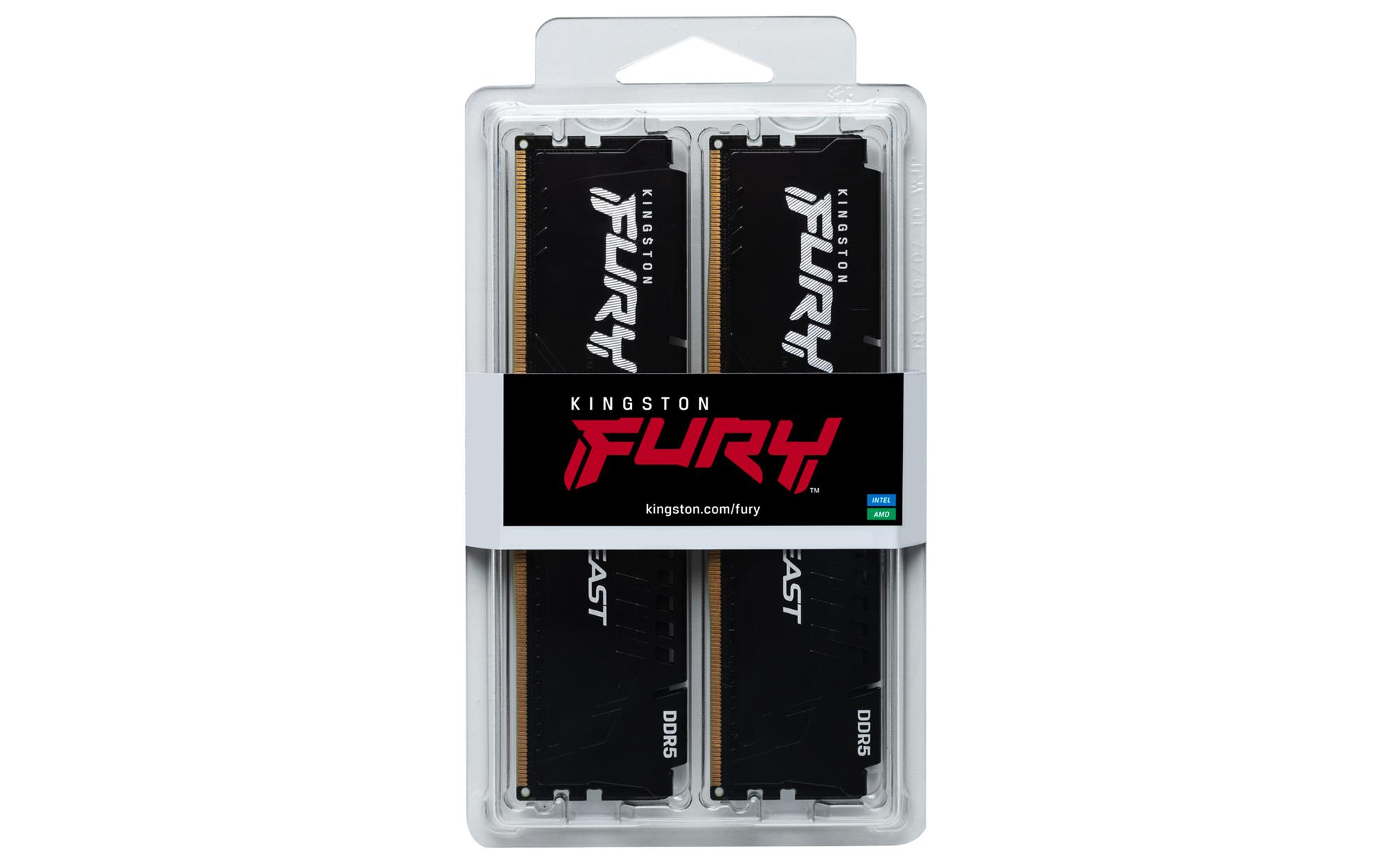 Kingston Fury Beast DIMM DDR5 32GB 5600MHz černá (Kit 2x16GB)