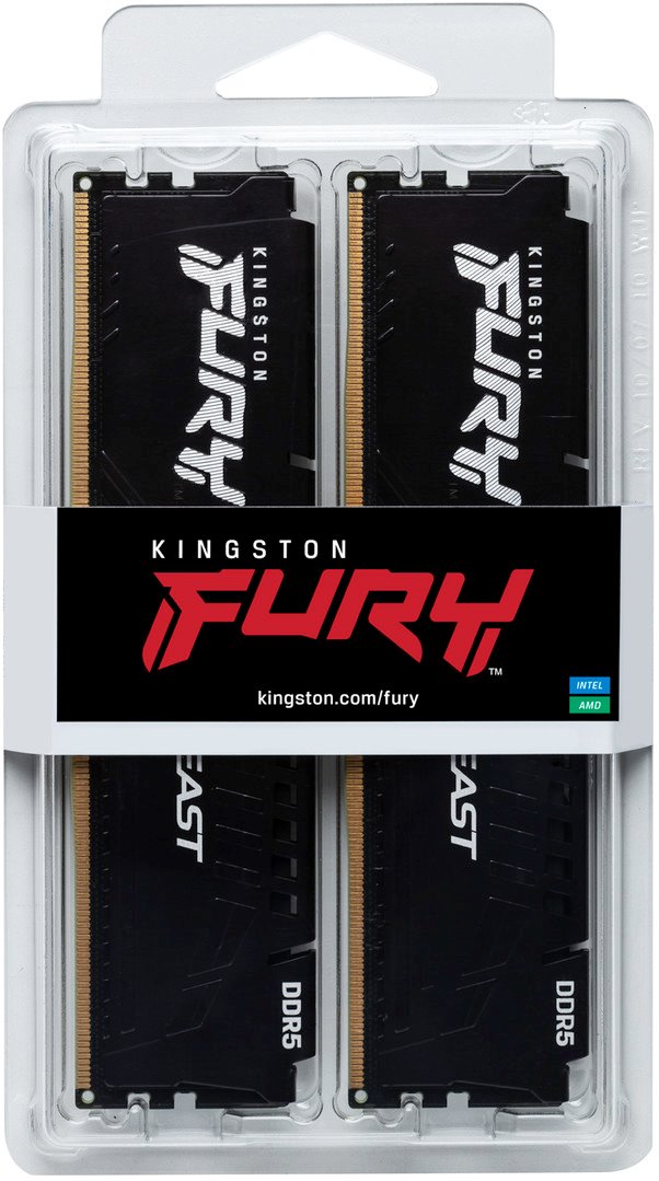 Kingston Fury Beast DIMM DDR5 32GB 6000MHz černá (Kit 2x16GB)