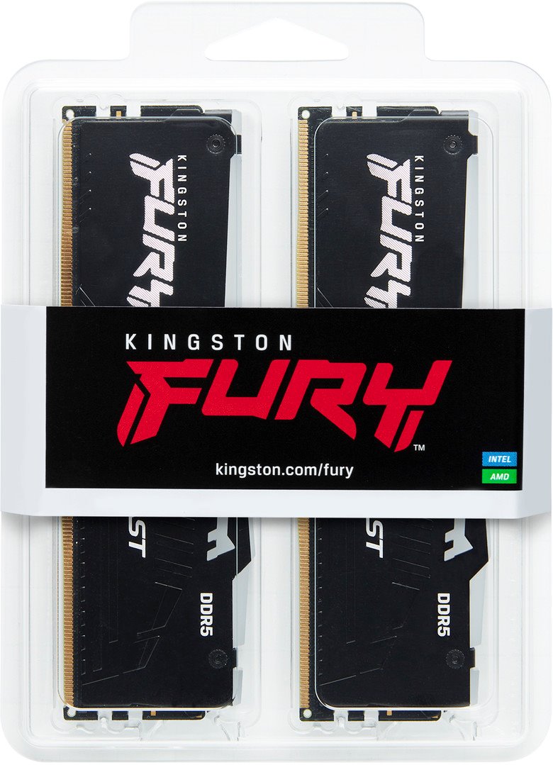 Kingston Fury Beast DIMM DDR5 64GB 5200MHz RGB (sada 2x32GB)