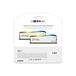Kingston Fury Beast Special Edition DDR4 32GB 3600MHz CL18, RGB chladič (Kit 2x16GB), biela