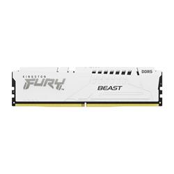 Kingston Fury Beast White DIMM DDR5 32GB 5600MHz, Intel XMP, bílá