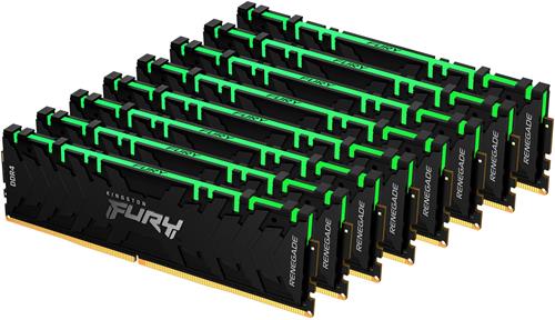 Kingston Fury Renegade DIMM DDR4 256GB 3200MHz RGB KF432C16RBAK8/256