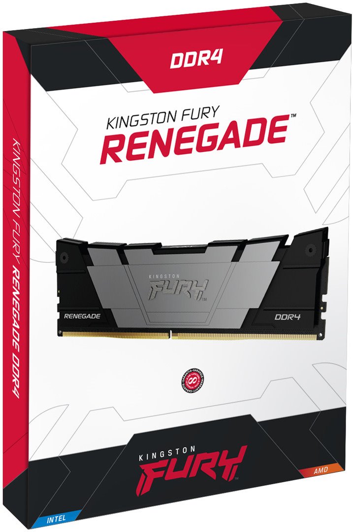 Kingston Fury Renegade DIMM DDR4 32GB 3200MHz 1Gx8 černá (Kit 2x16GB)