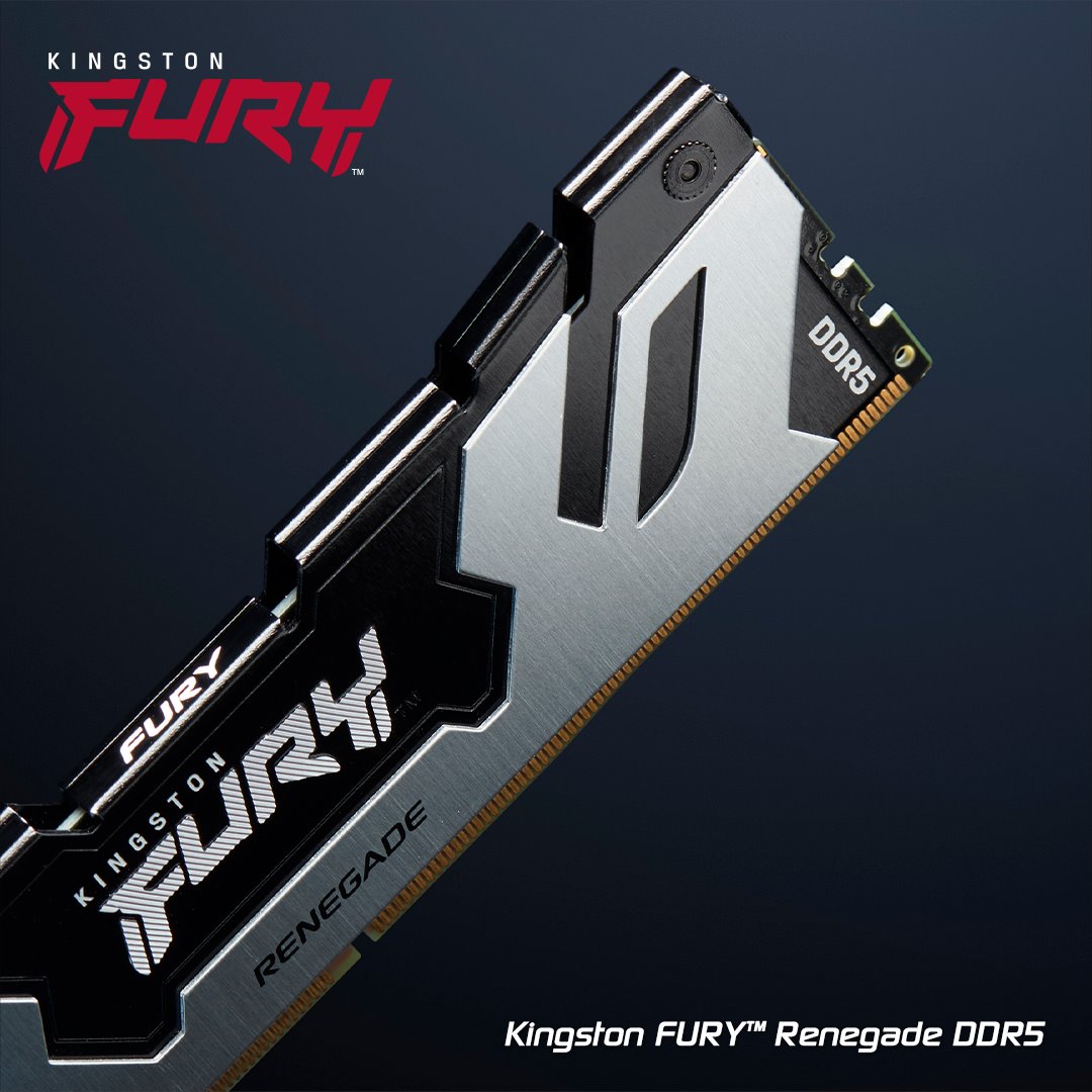 Kingston Fury Renegade DIMM DDR5 16GB 6000MHz stříbrné (KF560C32RS-16) |  TSBOHEMIA.CZ