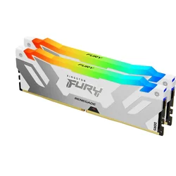 Kingston Fury Renegade RGB White DIMM DDR5 32GB 6800MHz, XMP, biely (Kit 2x 16GB)