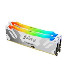 Kingston Fury Renegade RGB White DIMM DDR5 32GB 6800MHz, XMP, bílá (Kit 2x 16GB)