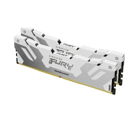 Kingston Fury Renegade White DDR5 DIMM 32GB 6800MHz, XMP, biela (sada 2x 16GB)