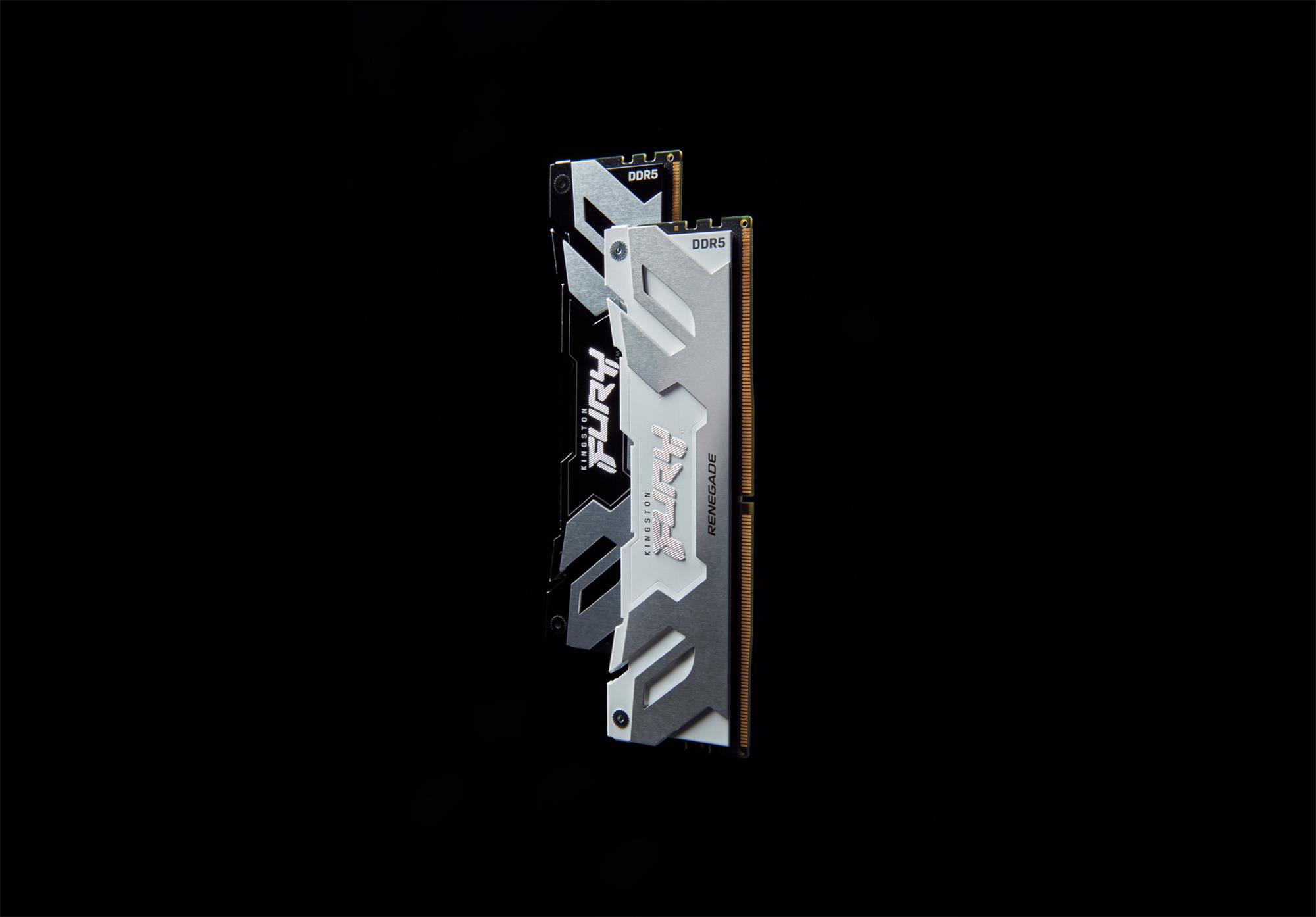 Kingston Fury Renegade White DIMM DDR5 32GB 6400MHz, XMP, bílá (Kit 2x 16GB)