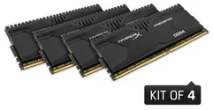 Kingston HyperX Predator 32GB (Kit 4x8GB) 3000MHz DDR4 CL15, černý chladič