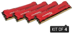 Kingston HyperX Savage 32GB (Kit 4x8GB) 1600MHz DDR3 (HX316C9SRK4/32)