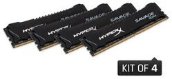 Kingston HyperX Savage Black DDR4 32GB(kit of 4)