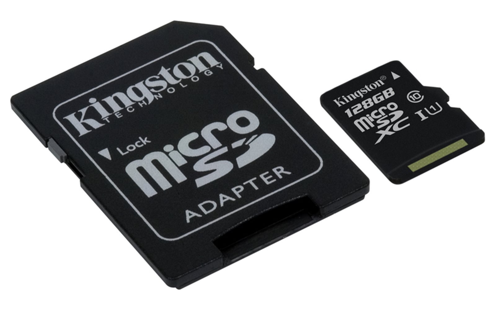 Карта памяти microsdxc uhs i u1 kingston canvas select plus 128 гб