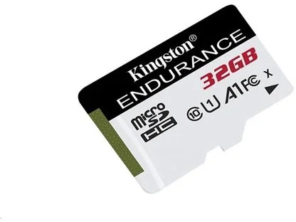 KINGSTON microSDHC 32GB High Endurance Class 10 UHS-I U1 (čtení/zápis: 95/30MB/s)