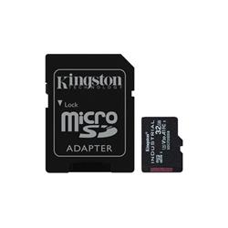 Kingston microSDHC 32GB Industrial + SD adaptér