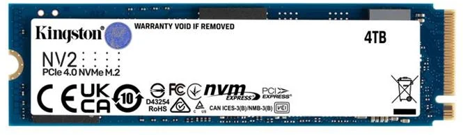 Kingston NV2 SSD 4TB NVMe