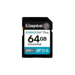 Kingston SDXC 64GB Canvas Go Plus