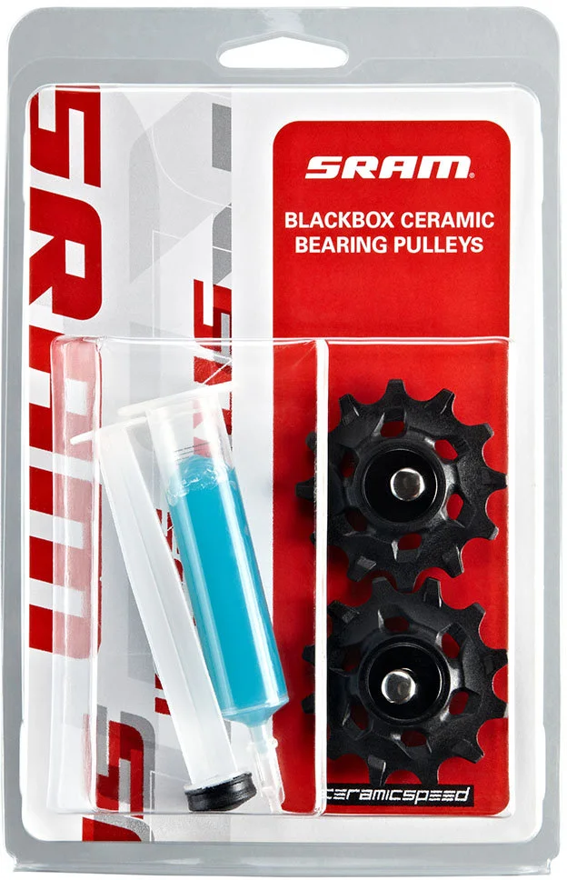 Kladky pro přehazovačku SRAM BlackBox keramciká hybridní ložiska XX1 X-Sync, 11rychl.