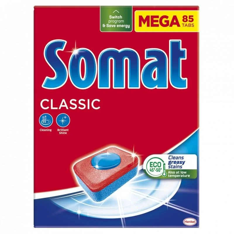 Klasické tablety do umývačky riadu 85ks