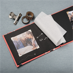 Klasický špirálový album Hama FINE ART 24x17 cm, 50 strán, sivý