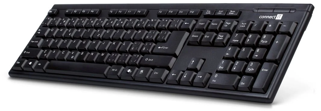 Klávesnica Connect IT CI-58, USB, čierna