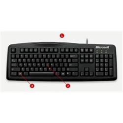 Klávesnice Wired Keyboard 200 USB Port E