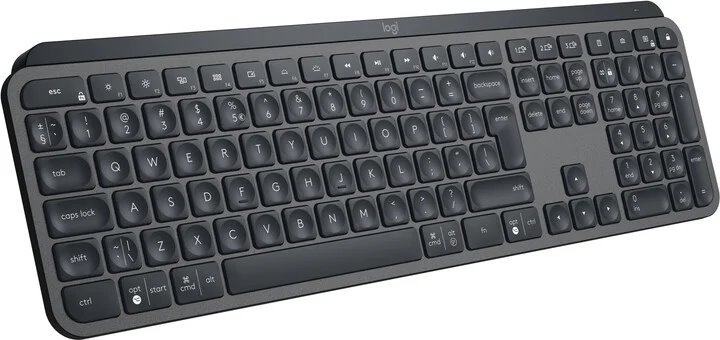 Klávesy Logitech MX, CZ, čierna/grafitová
