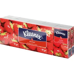 KLEENEX® Strawberry papírové kapesníky 10 x 10ks