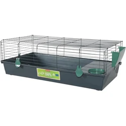 Klietka pre hlodavce Zolux EHOP 120cm sivá/zelená s vybavením