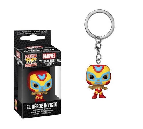 Kľúčenka Funko POP: Marvel Luchadores- Iron Man