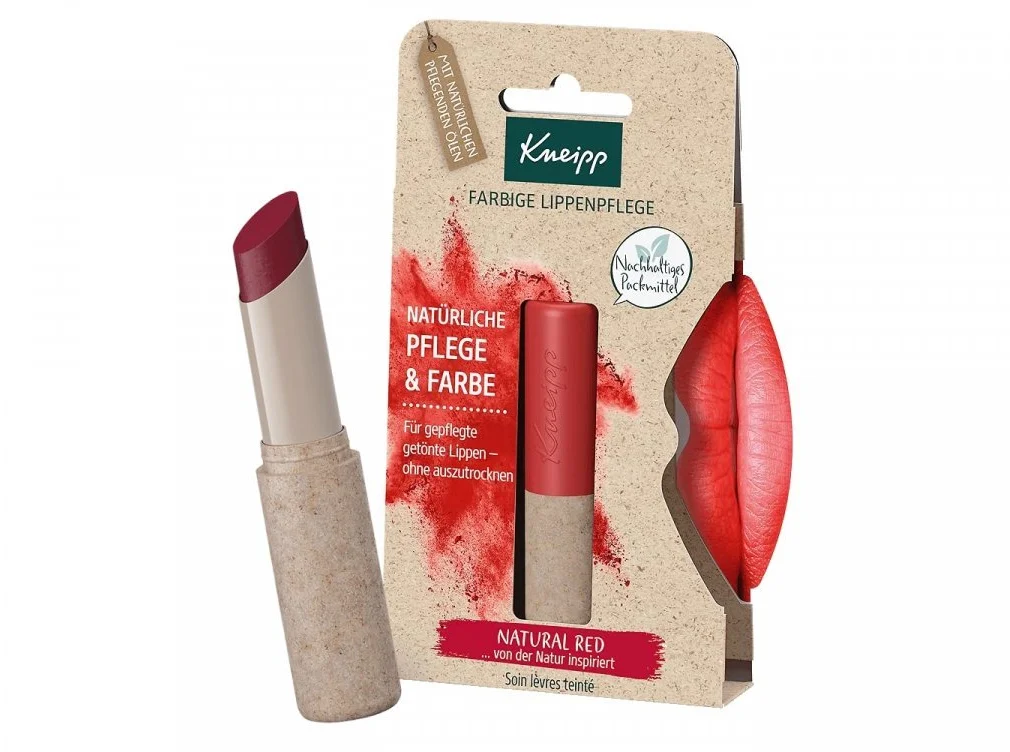Kneippov balzam na pery Natural Red