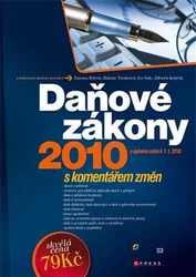 Kniha Daňové zákony 2010 s komentářem změn