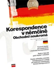 Kniha Korespondence v němčině Obchodní i soukromá