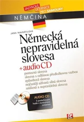 Kniha Německá nepravidelná slovesa + audio CD