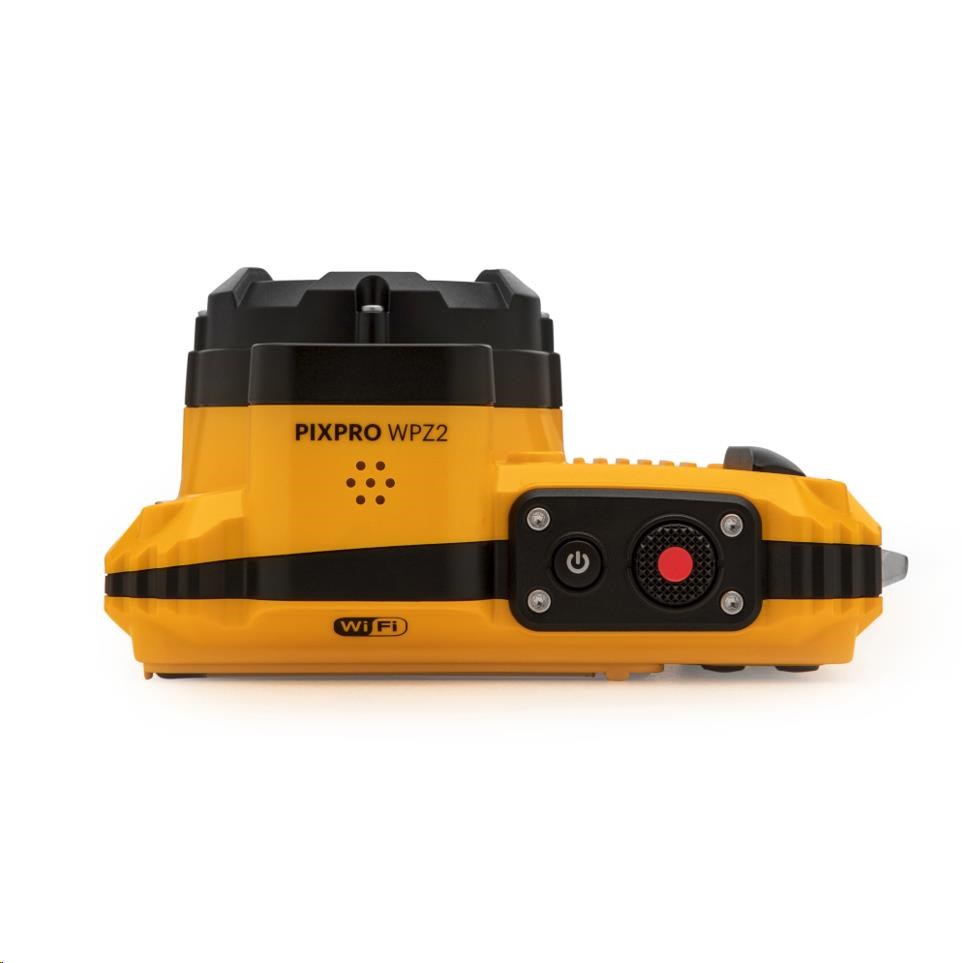 Kodak WPZ2 Yellow Bundle - fotoaparát + SD karta a 2x náhradní baterie