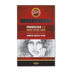 KOH-I-NOOR Grafitová tužka "8911", progresso, 8B, v laku, 12ks